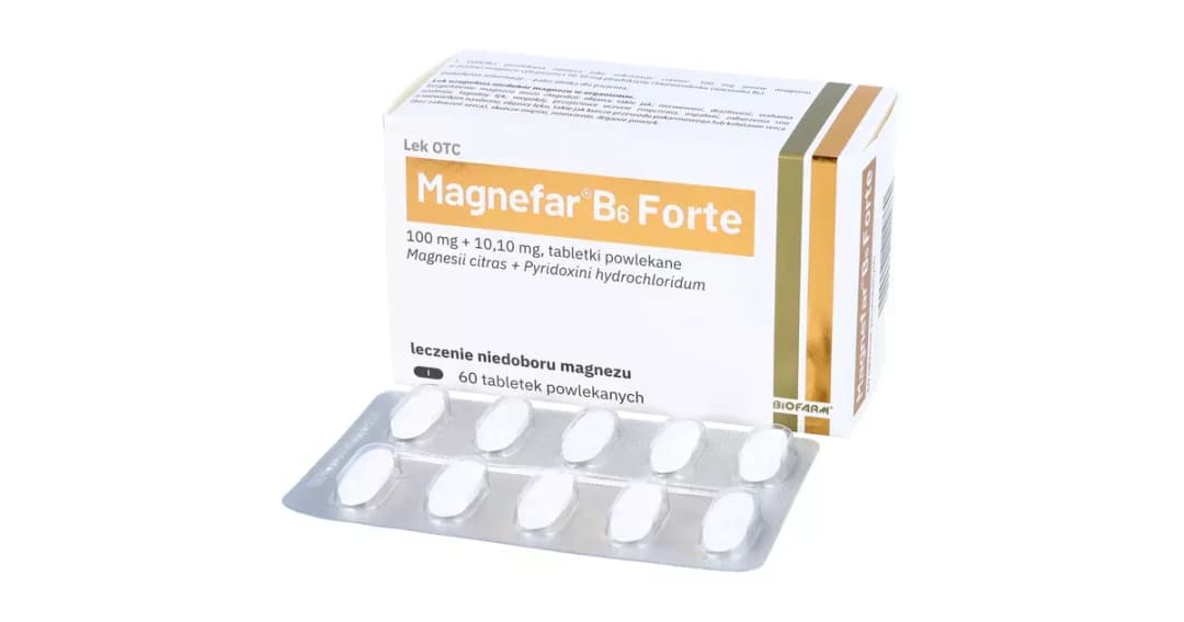 Magnefar B6 Forte: lek czy suplement? Odkryj prawdę o działaniu